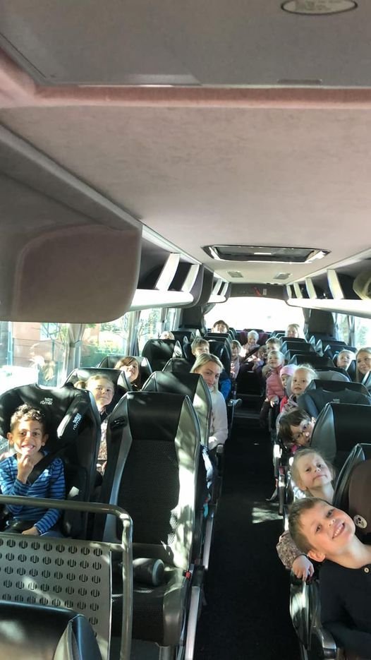 Útskriftarferð elstu barnanna