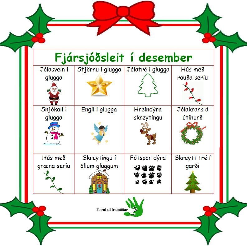 Samvera og fjársjóðsleit á aðventu