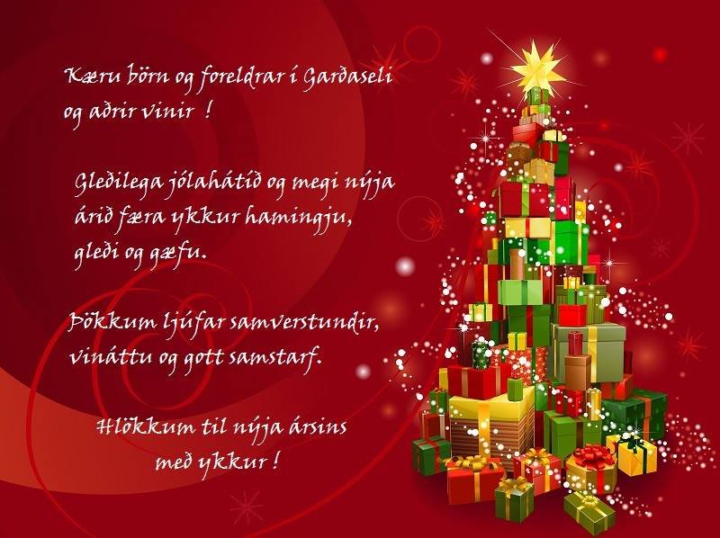 Gleðilega jólahátíð