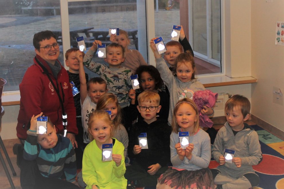 Endurskinsmerki að gjöf