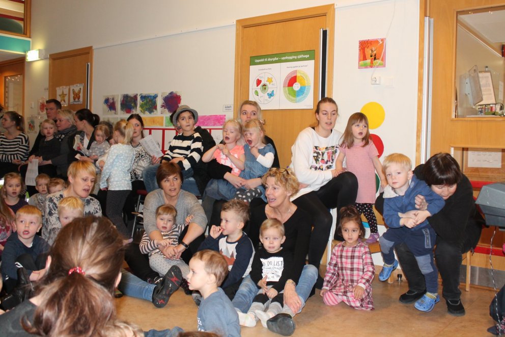 Opin söngstund á Degi leikskólans