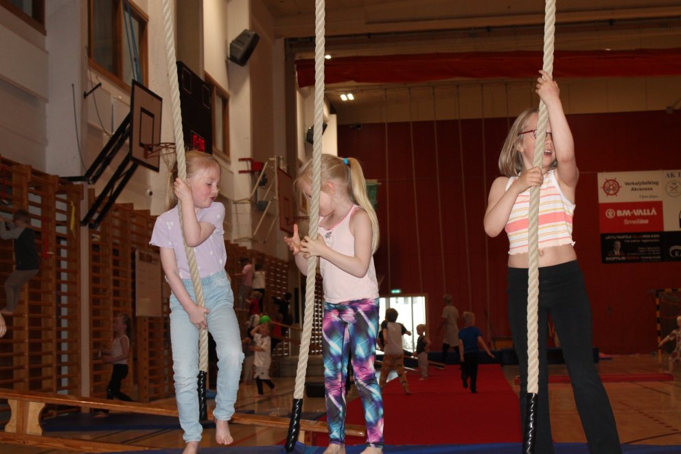 Íþróttafjör í Garðaseli