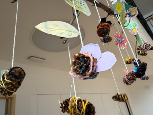 Skemmtileg heimsókn frá Faghóp um skapandi leikskólastarf.