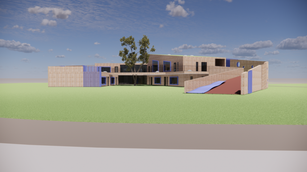 Skóflustunga nýja leikskólans 5.febrúar