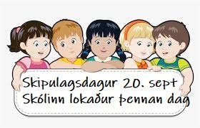 Skipulagsdagur 20.september - skólinn lokaður
