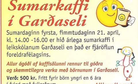 Sumarkaffi Garðasels