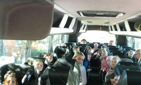 Útskriftarferð elstu barnanna