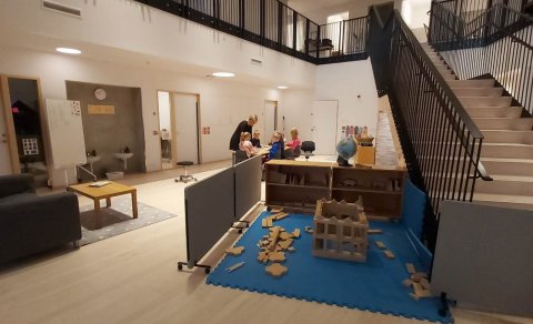 Flutt í nýja Garðasel