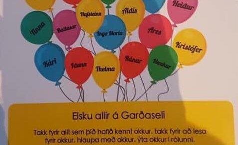 Útskrift elstu barna