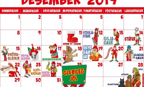 Jólasveinar á ferð og skógjafir