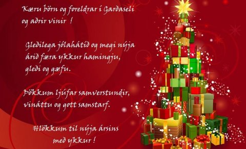 Gleðilega jólahátíð