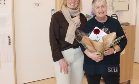 Síðasti dagurinn hennar Rúnu í Garðaseli í dag.