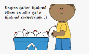 Flöskurnar í Endurvinnsluna