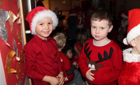 Myndir frá Rauðum degi