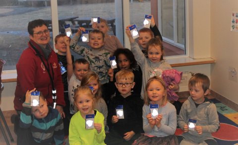 Endurskinsmerki að gjöf