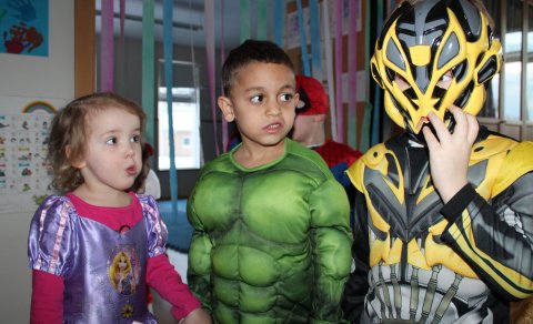 Líf og fjör á Öskudag