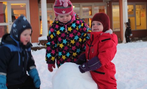 Snjór og meiri snjór