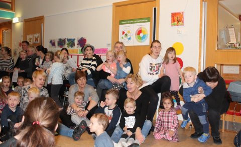 Opin söngstund á Degi leikskólans