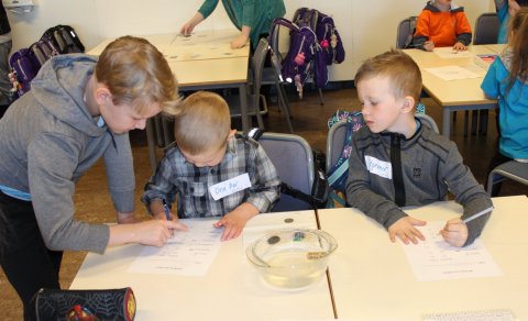 1. dagur í Vorskóla Grundaskóla