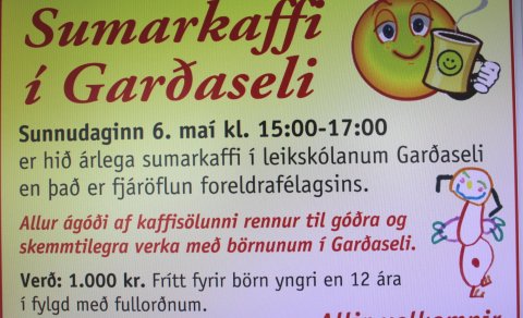 Sumarkaffi Garðasels