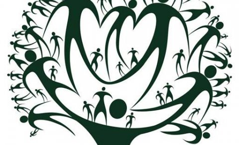 Víkarar syngjandi kátir í skógræktinni